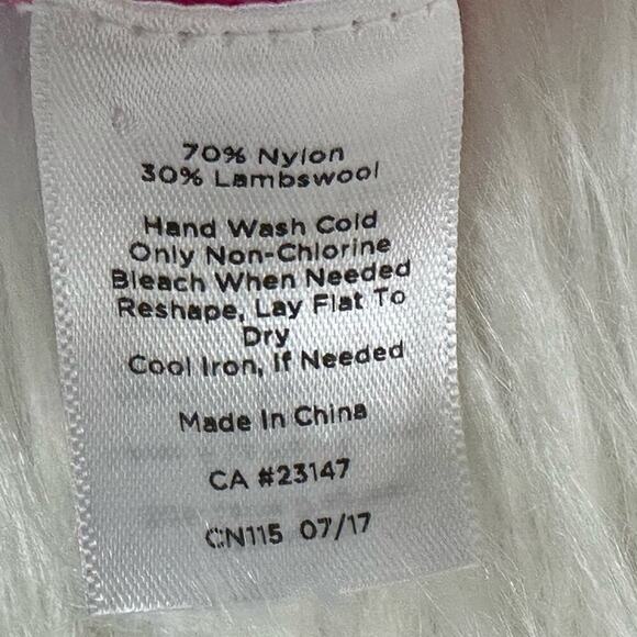 Talbots Cozy Hot Pink Wool Blend Sweater - Picture 5 of 5